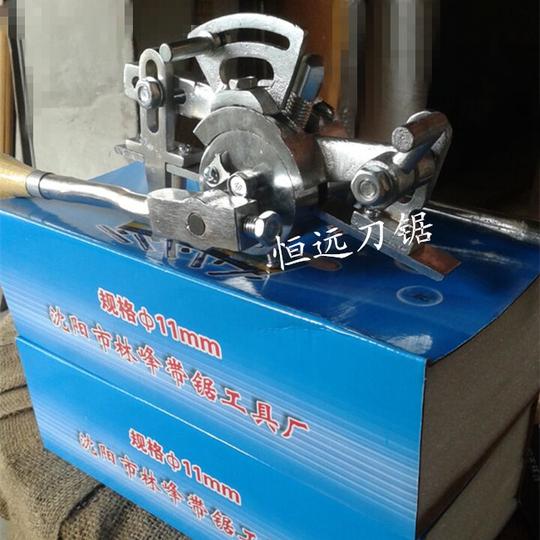 11mm9.5mm顶丝型开口型压路机压料修齿机沈阳林峰牌押料机