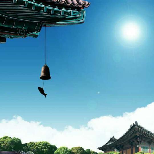 听屋檐下的风铃捎来的问候①【屋檐】(文/彭学明)