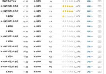 鸡西到哈尔滨客车票价相关长尾关键词有哪些