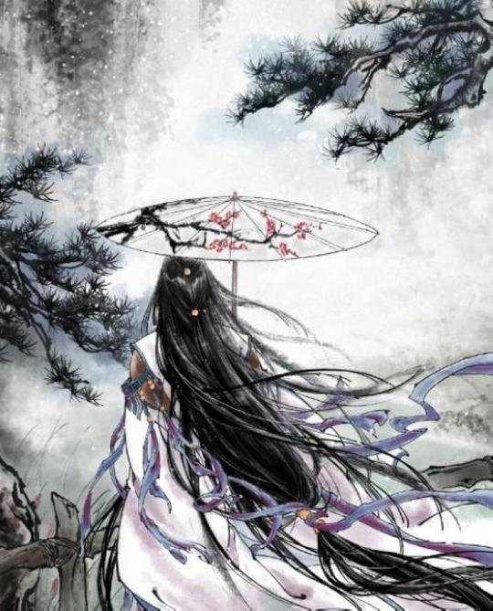 古风唯美背影