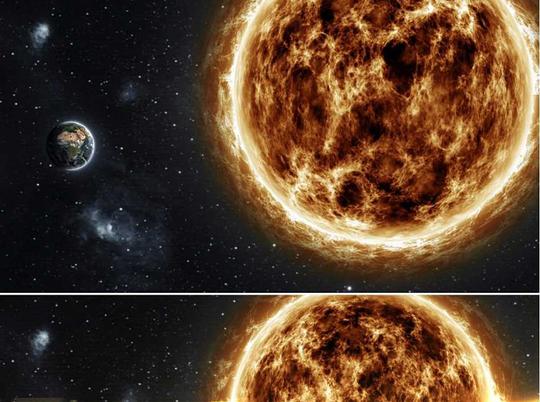 大气宇宙星空火星地球视频素材下载