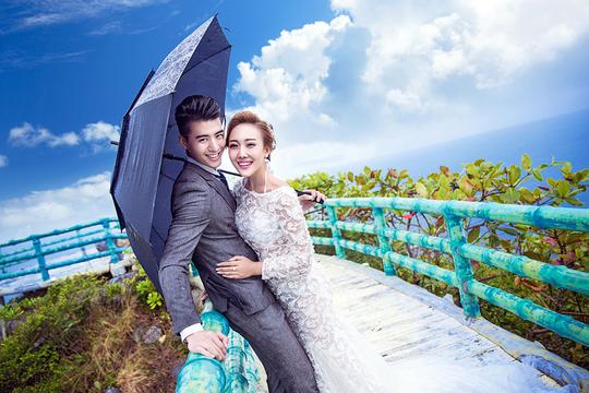 唯美浪漫济州岛旅拍婚纱照高清图片素材