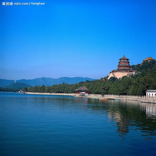 颐和园风景图片颐和园风景颐和园风光长廊高清大图设计素材国内旅游