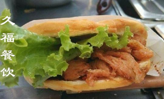 林州里脊扒饼哪里教的专业久福餐里脊扒饼