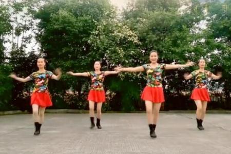 最美的草原遇见你雪妹广场舞简单舞蹈视频大全舞曲制作:东旺编舞