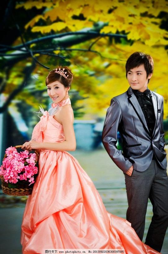 婚纱摄影婚纱照图片素材下载时尚婚纱照图片美人纪人物摄影