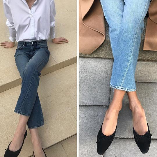时尚春秋阔腿牛仔裤女九份宽松九分显瘦铅笔女士九分休闲哈论裤牛