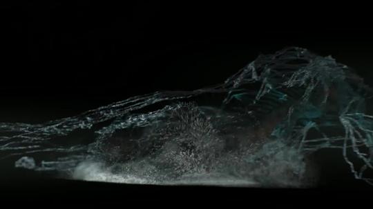 震撼3d白龙_1920x1080_高清视频素材下载(编号:)_实拍