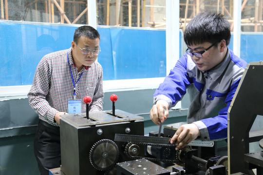 2018年广西职业院校技能大赛装配钳工技术,焊接技术项目比赛在我院