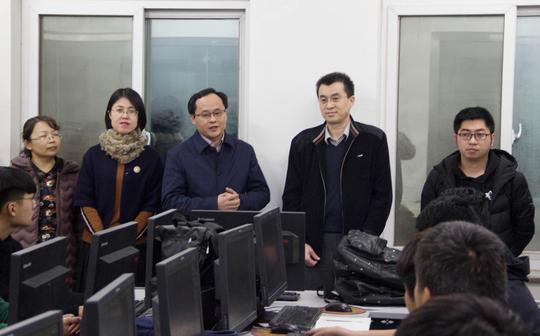 李道胜副校长参加软件学院"图片处理流水线"创业启动项目