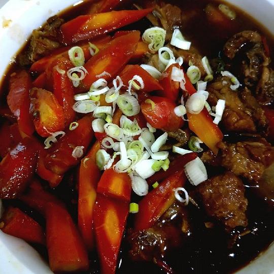 黎儿elfc的胡萝卜烧排骨做法的学习成果照_豆果美食