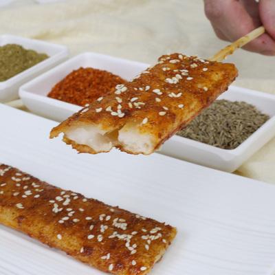 年糕串年糕片户外烧烤脆皮糯米油炸串串食材半成品铁板炸年糕商用