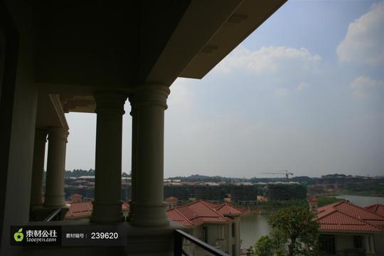 万科房地产项目--佛山天鹅湖楼盘实景图片素材