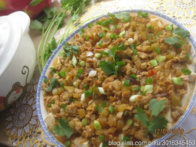 肉末蒸豆腐的做法大全家常菜