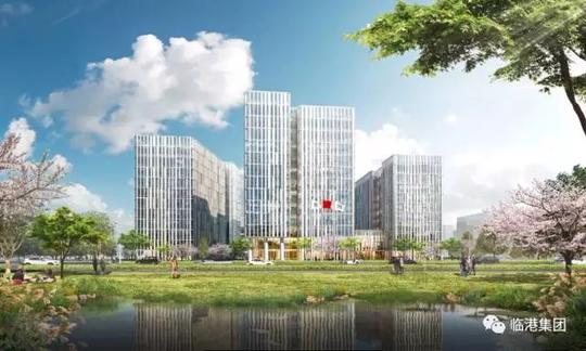 上海临港创新创业带首发项目"临港新侨新兴产业园"开工