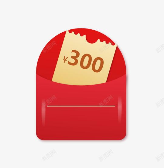 活动300元红包页面网页平面电商创意素材