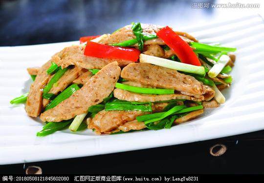 >中国菜系《热菜》查看相似图收藏举报>葱香葱葱炒肉肠葱炒