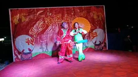 龙王庙社区土山文艺队表演唱《龙船调》