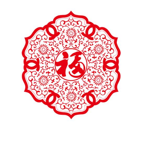 春节玻璃贴新年装饰品墙贴新年贴纸门贴可移除贴画-生意兴隆-大号