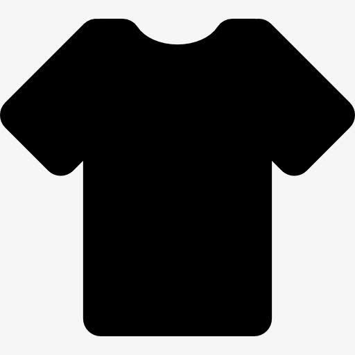 关键词:黑色剪影,衣服,t恤,服装,布料