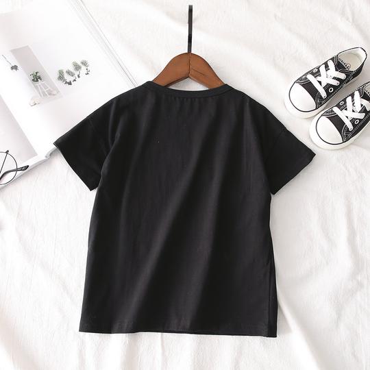 ins爆款抖音同款会变的衣服蜘蛛侠变美国队长亮片可翻转童装纯棉