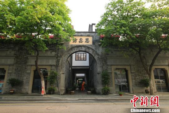 后的思鑫坊.杭州上城区湖滨街道摄-杭州城市改造按快进键更新城