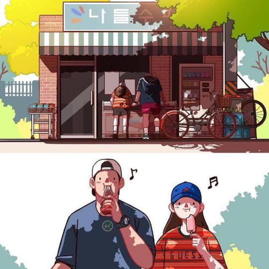 拾柒素材情侣