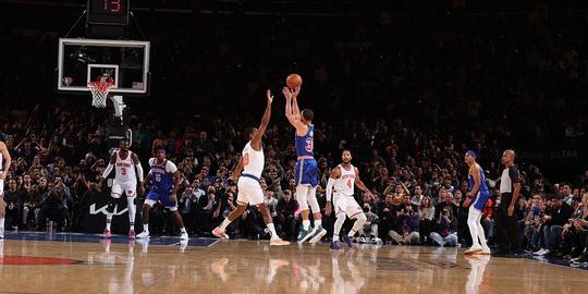 库里正式加冕nba历史三分王