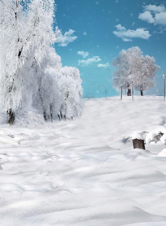 雪景图片唯美雪景高清图片下载素材之家
