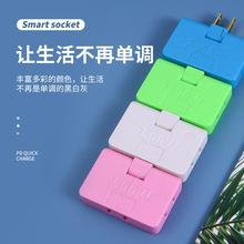 180°旋转多功能商旅便携转换插座地摊一转三转换器插头贴牌定制