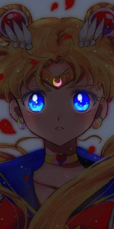 抖音美少女亮眼壁纸高清版-抖音水冰月亮眼壁大全