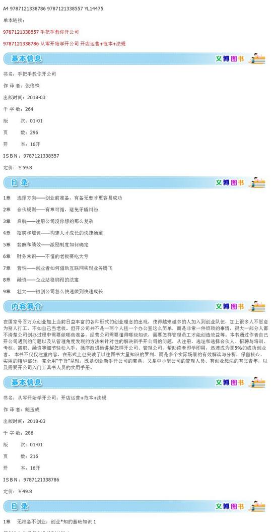 新公司创办管理公司全流程工商财务税务人事基础知识创业公司管理
