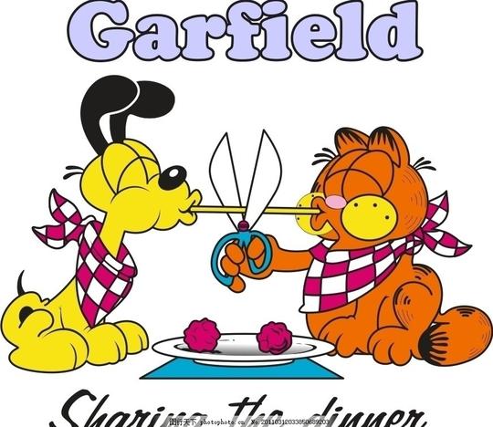 加菲猫garfield卡通动画动漫搞笑矢量素材其他矢量