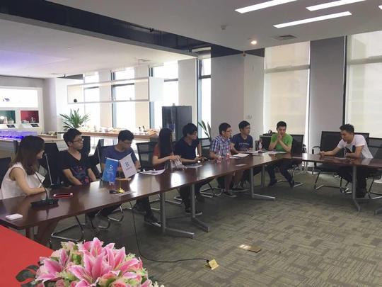 浙江大学kab创业班学员参观控客科技,座谈物联网创业构想