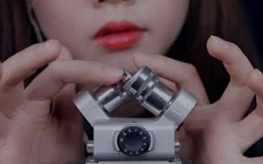 【dana】助眠zoomh6麦克风动听谈话(画笔，乙烯基，乳胶手套，磁带)助眠催眠掏耳朵