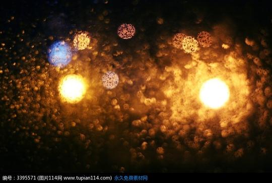 炫光彩色光斑背景