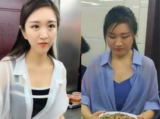 从真实颜值就能看出短视频网红的颜值不可信，失去美颜变化真大！