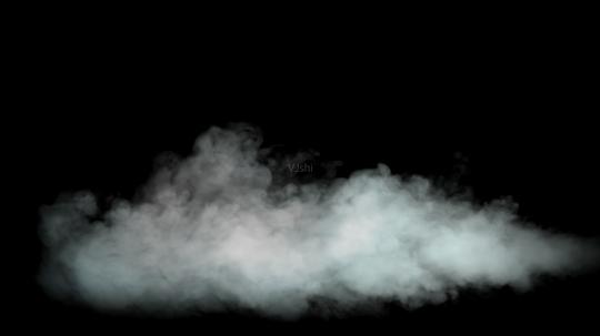 带通道含音效白色烟雾喷射视频素材_1920x1080_高清