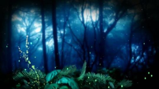 神秘魔幻树林led视频背景素材下载