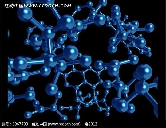蛋白质螺旋分子的视频素材
