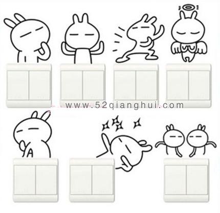 开关墙绘图片素材