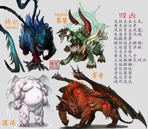 上古四大神兽pk四大凶兽:哪个更厉害?