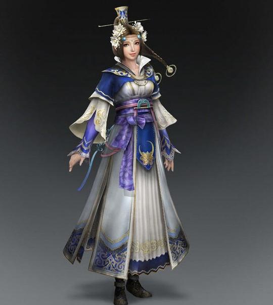 《真三国无双7》官网武将更新魏国美女蔡文姬亮相