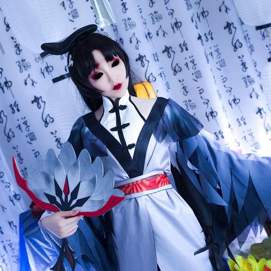 第五人格cos服红蝶仙鹤时装cosplay服装女动漫皮肤2019红蝶仙鹤相s