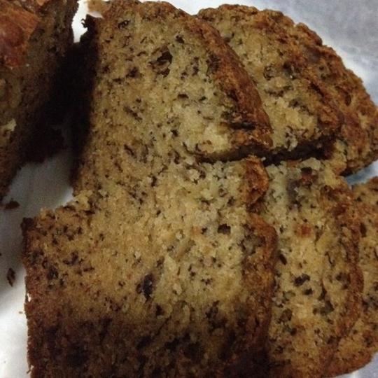 冰珍珠奶茶做的美式香蕉面包