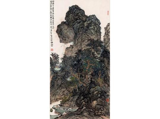 李庚书画作品
