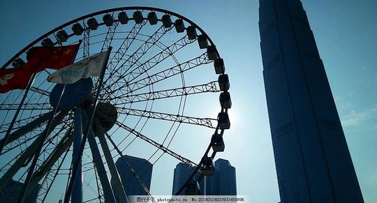 摩天轮香港中环游乐场旅游摄影旅游摄影国内旅游