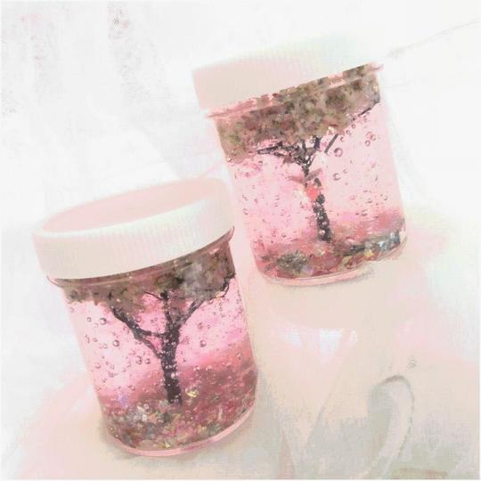 樱花起泡胶少女可爱透明港式果酱浪漫抖音起泡椒少女仙女网红泥