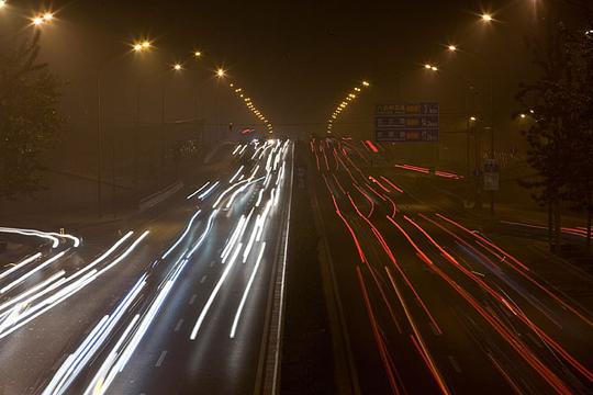 公路夜景_图片大全—全景创意图库（quanjing.com）中国领先的正版图片视频素材网站