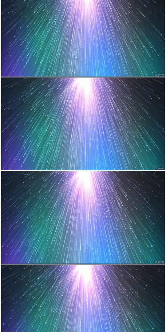绚丽粒子开场背景视频素材